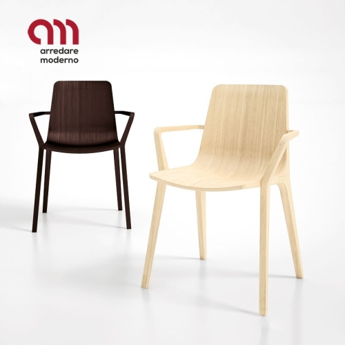 Seame 4 Legs Chair with arms Stuhl Infiniti Design
