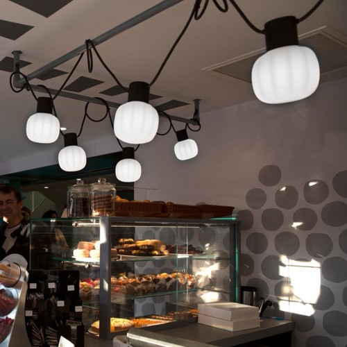 Dekorative Außen-Lichterkette Kiki – von Martinelli Luce