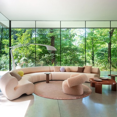 Runder Couchtisch Shiny Gogan Moroso Online-Angebote