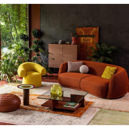 Theo Moroso Couchtisch aus transparentem Glas Online-Preise