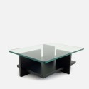 Theo Moroso Couchtisch aus transparentem Glas Online-Preise