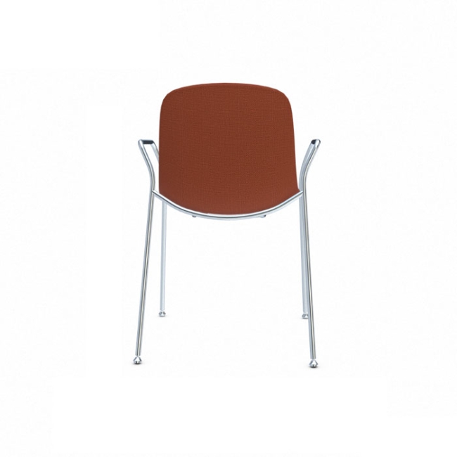 Pure Loop Mono Infiniti Design gepolsterter Stuhl mit Armlehnen