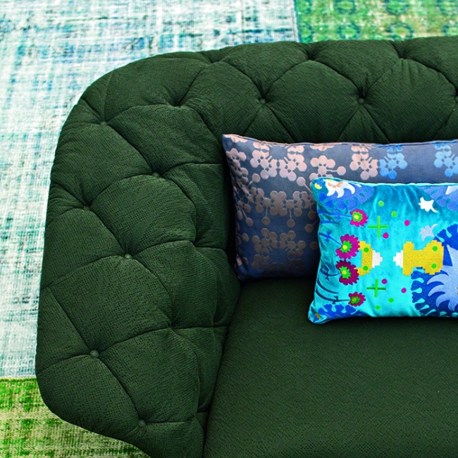 Bohemian Moroso Zwei- und Dreisitzer-Sofa