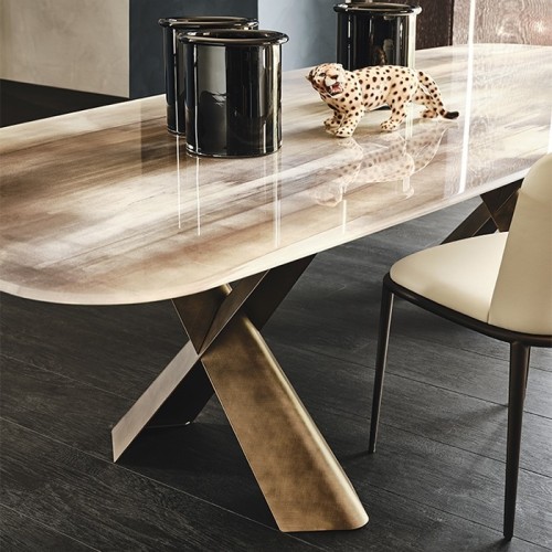 Mad Max Crystalart Cattelan Italia Tisch