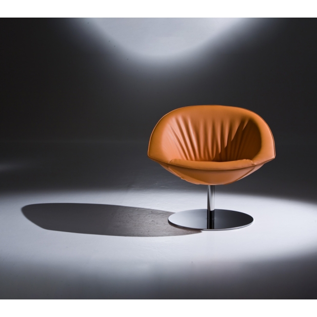 Krokus Kastel Sessel mit rundem Fuß