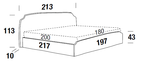 Felis Demy Doppelbett Größe