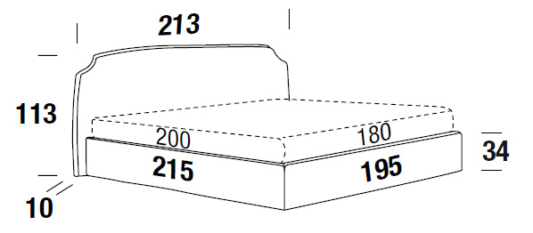Felis Demy Doppelbett Größe