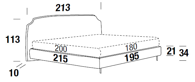 Felis Demy Doppelbett Größe