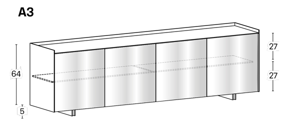 Maße Madia Aterea Tonelli Design