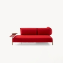 Tender Moroso angular sofa with chaise longue