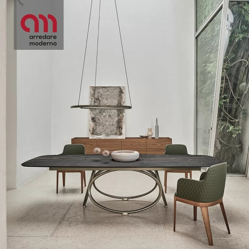 Louis Bontempi Casa Extendable Shaped Table