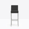 Cube XL Pedrali Stool with backrest