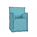 Ghost 25 Gervasoni chair with armrests