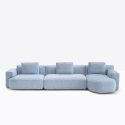 Jeff Pedrali Corner sofa with chaise longue