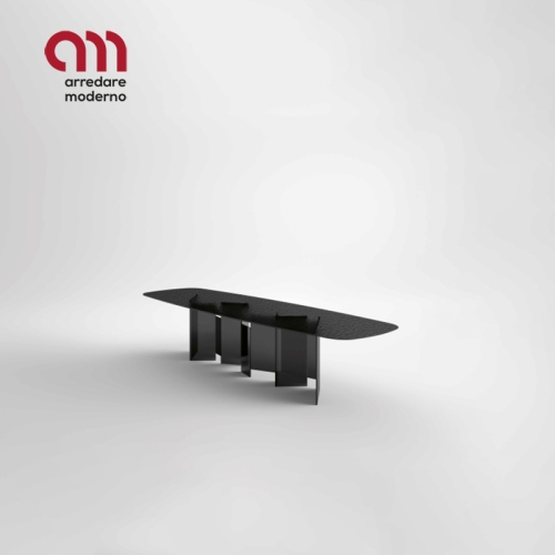 Metropolis Fused Glass Tonelli Design Table