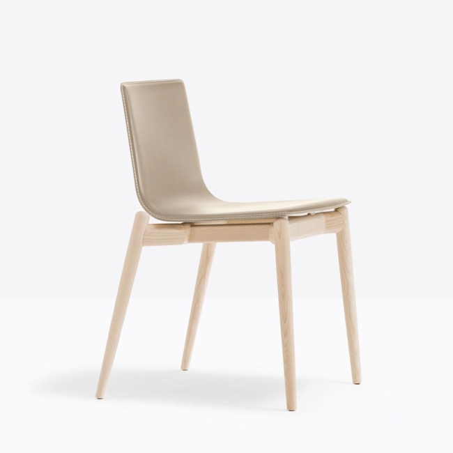 Malmö Pedrali Leather chair