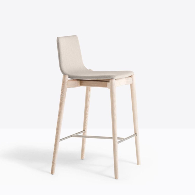 Malmö Pedrali upholstered stool