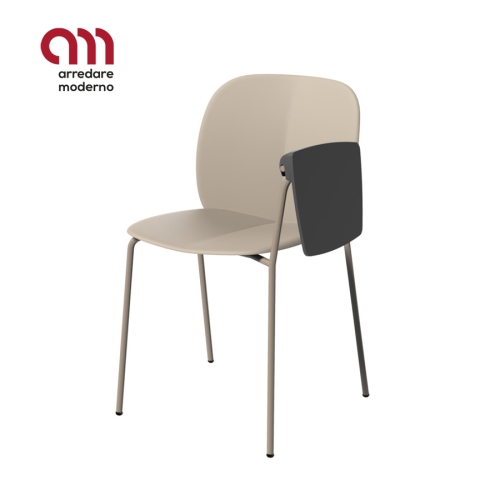 Mentha Scab chair with writing tablet