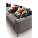 Dalton Soft Ditre Italia 2 and 3 linear places sofa