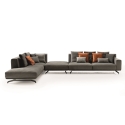 Dalton Soft Ditre Italia 2 and 3 linear places sofa