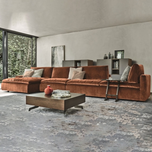 Eclectico Comfort Ditre Italia 2 and 3 linear places sofa