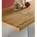 Tavolante Aged Oak table Tonelli design