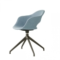 Chair Lady B Pop with swiveling pedestal Scab  