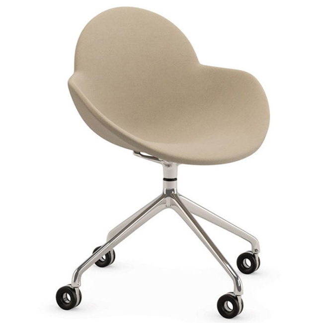 Chair Cookie Swivel with castors Infiniti Design