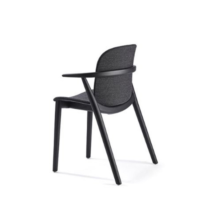 Chair Relief wooden legs with arms Infiniti Design
