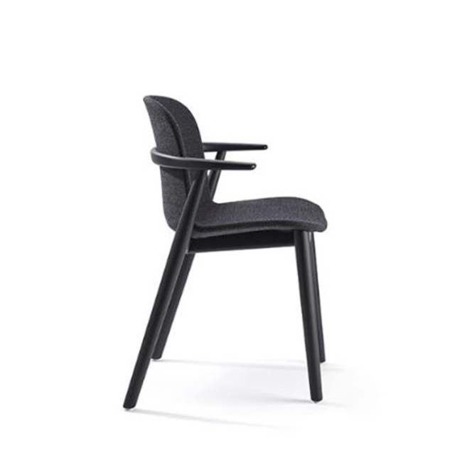 Chair Relief wooden legs with arms Infiniti Design