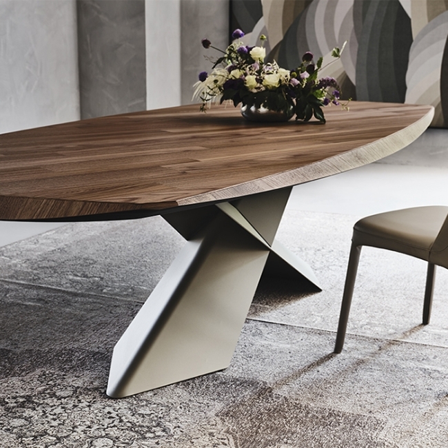Tyron Wood Table Cattelan Italia