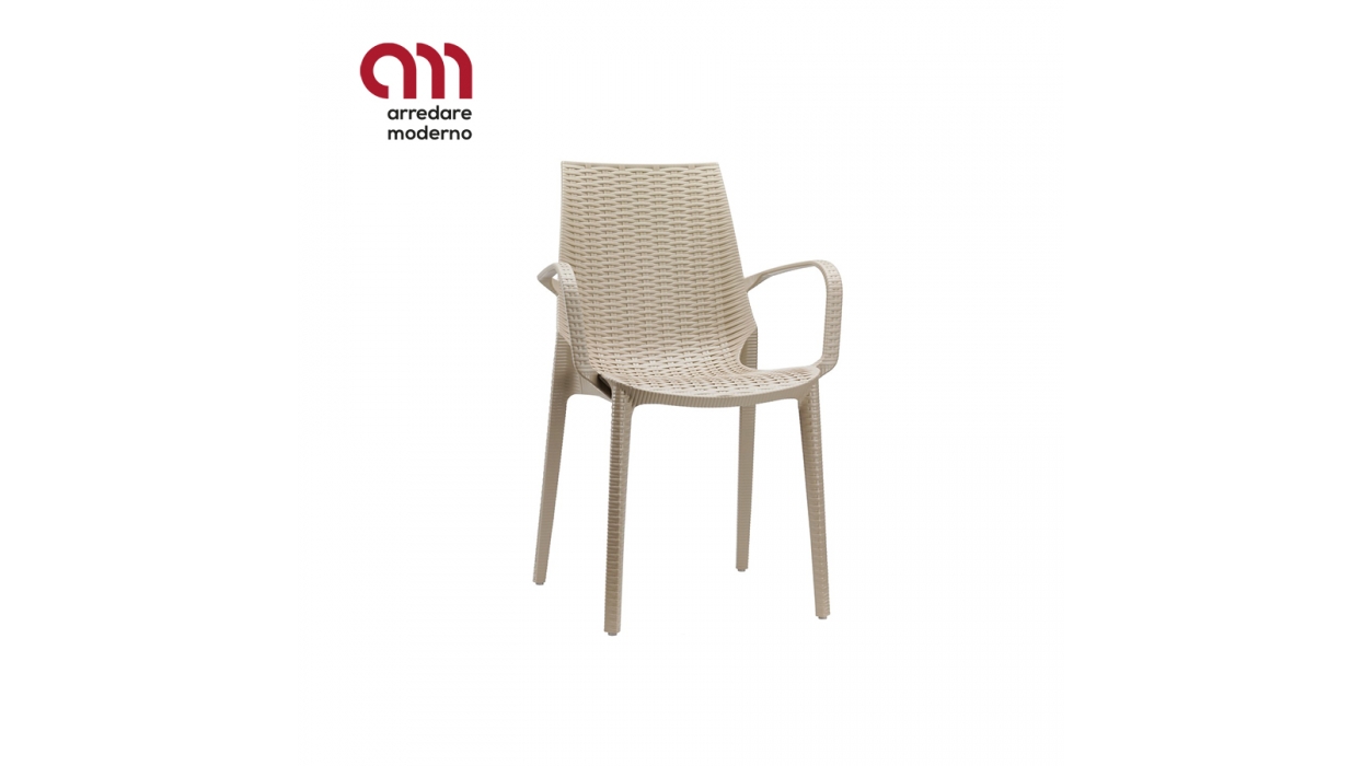 Lucrezia Scab Chair with armrests
