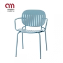 Si-Si Barcode Chair Scab Design with armrests