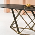 Delta Bontempi fixed barrel-shaped Table