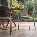 Dada Bontempi Casa Chair with armrests