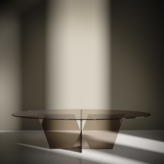 Crossover Tonelli Design Oval table