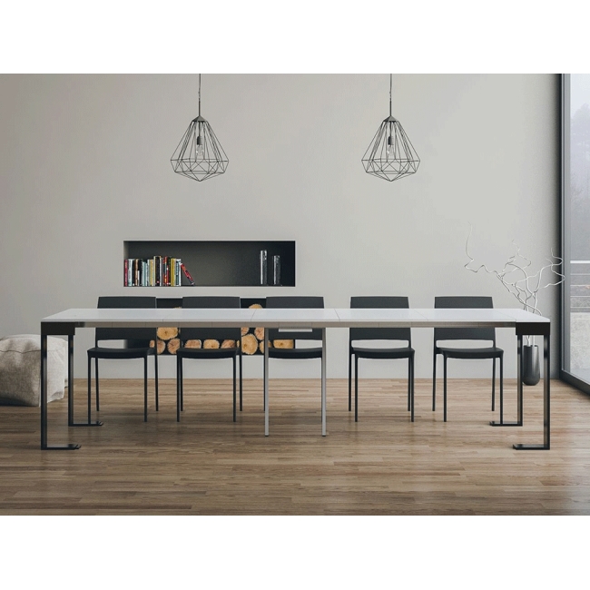 Tecno Evolution Itamoby Console table anthracite frame