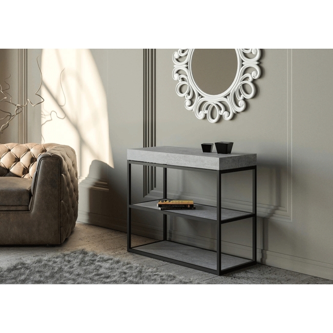 Plano Itamoby Console table anthracite frame