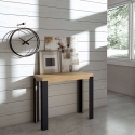 Linea Itamoby Console table anthracite frame