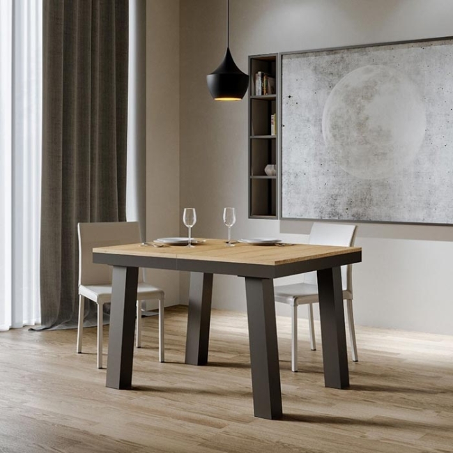 Bridge evolution Itamoby table with anthracite frame