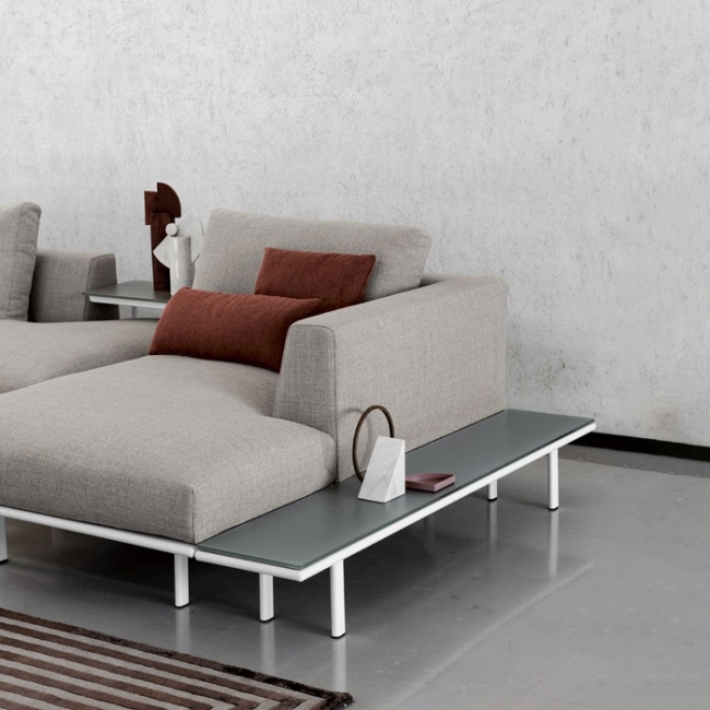 Dakota Bontempi Casa angular sofa with chaise longue
