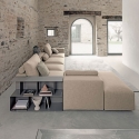 Zenit Plus Bontempi casa angular sofa with chaise longue