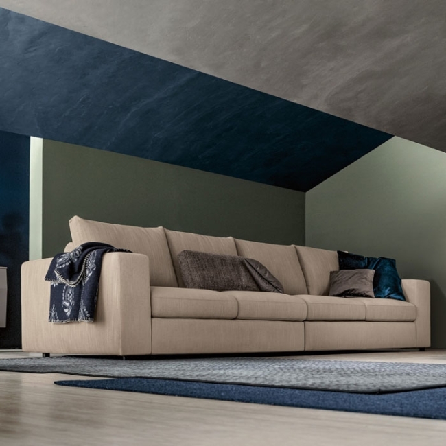 Zenit Plus Bontempi casa sofa 2 and 3 linear places