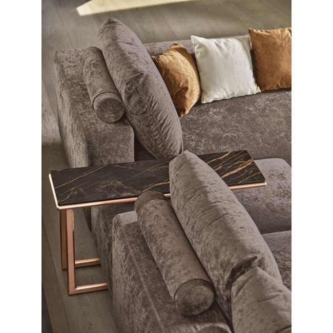 Zenit Wall Bontempi casa angular sofa with chaise longue