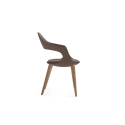Frenchkiss Enrico Pellizzoni chair with legs in wood