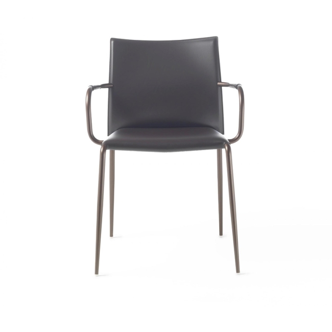 Gazzella Enrico Pellizzoni chair with armrests