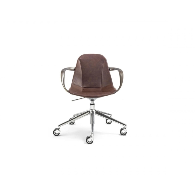 Couture Enrico Pellizzoni office chair with casters