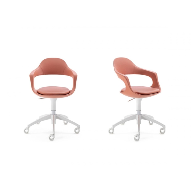 Frenchkiss Enrico Pellizzoni office chair with casters