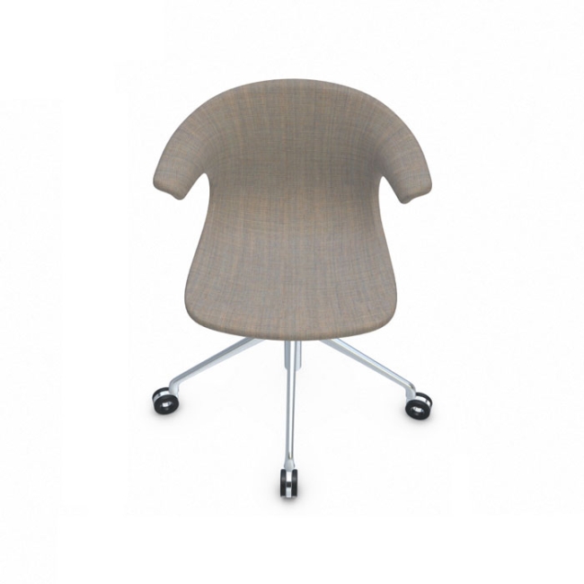 Loop Mono Infiniti Design 4 wheels upholstered chair