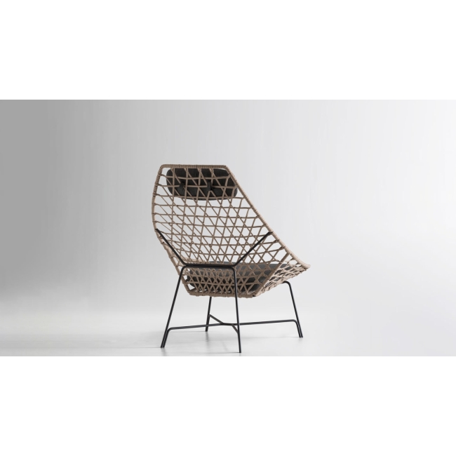 Cut Potocco outdoor's lounge armchair